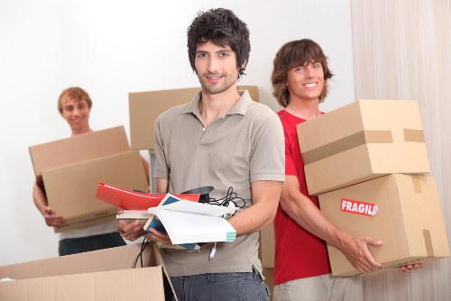 Moving boxes and household items with a local team in Rayners Lane