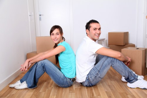 Local movers loading furniture for a home relocation in Rayners Lane