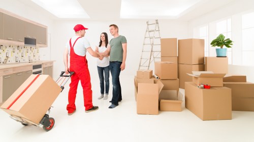 Reliable local van moving service with careful item handling