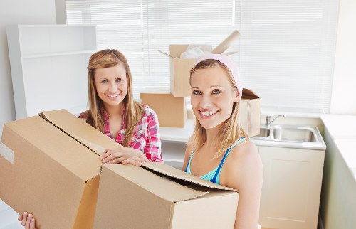 Household items being loaded for a move in Rayners Lane
