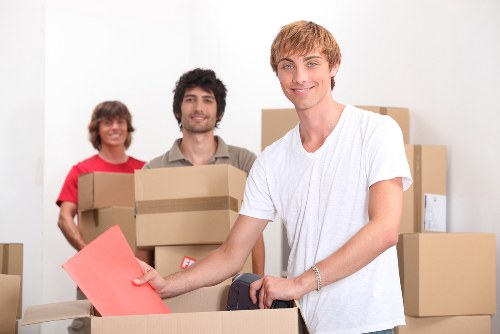 Professional moving vehicle supporting a local relocation around Rayners Lane